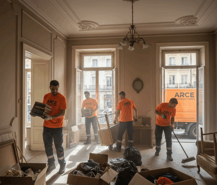 Vaciado de pisos madrid