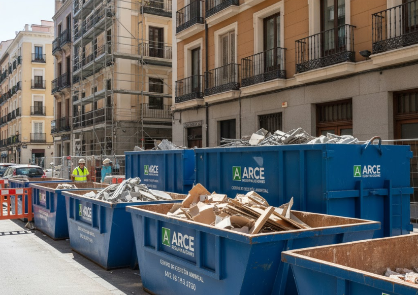contenedores construcción madrid